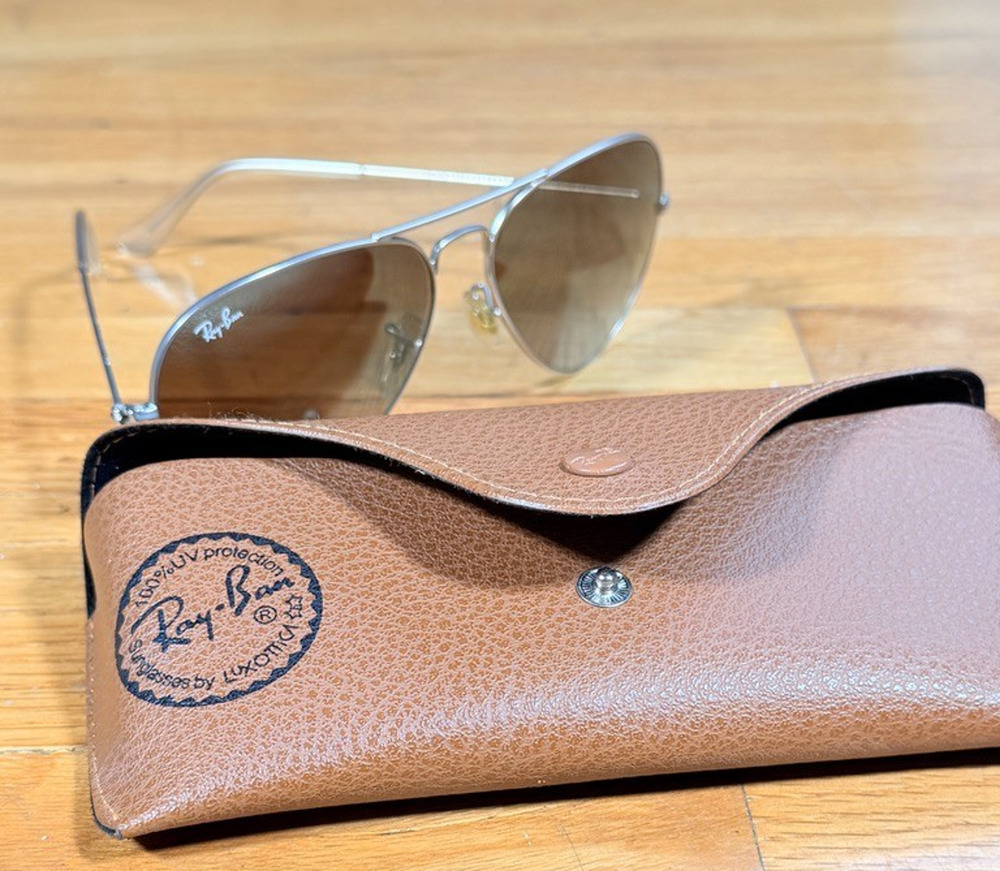 Ray-Ban RB3025 001/51 58-14 Aviator Sunglasses - Light Brown Gradient Lens